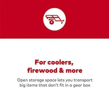 Yakima EXO GearWarrior Cargo Basket Mount, Car Carrier for EXO Hitch Rack System, Black