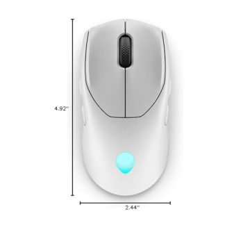 Alienware AW720M Gaming Mouse - 26K DPI, Tri-Mode Connectivity, RGB