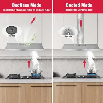 Argyolas 30 Inch Under Cabinet Range Hood - Modern Extractor