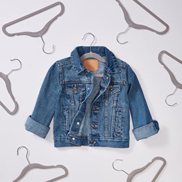 Kids Velvet Non-Slip Clothes Hangers for Organizing Baby Clothes