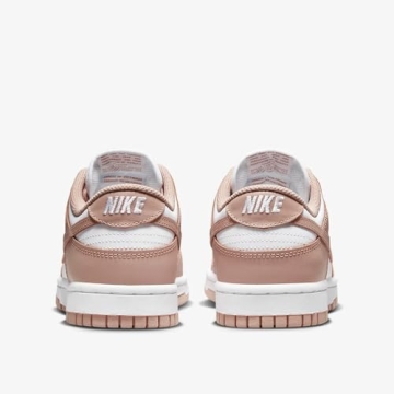 Stylish Nike Dunk Low Women's Sneakers in White/Rose