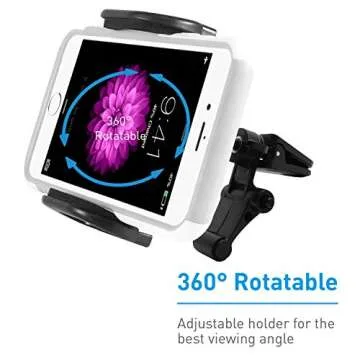 Macally Car Vent Phone Mount - Universal Hands-Free Holder