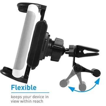 Macally Car Vent Phone Mount - Universal Hands-Free Holder