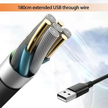 Fogfar 360 Degree Rotatable Car Fan for Comfort