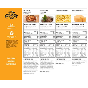 Emergency Food Supply Variety Pail for Any Disaster