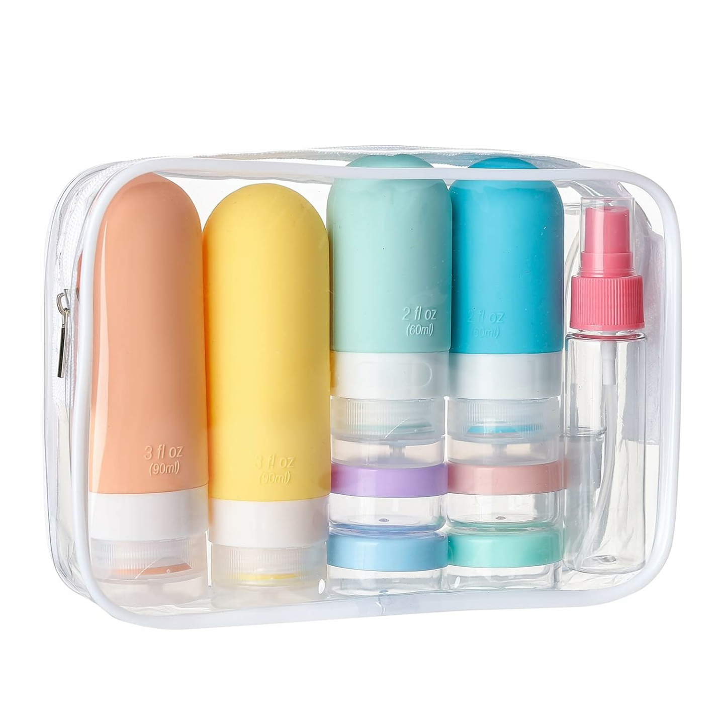 Travel Bottles Set - TSA Approved 16 Pack