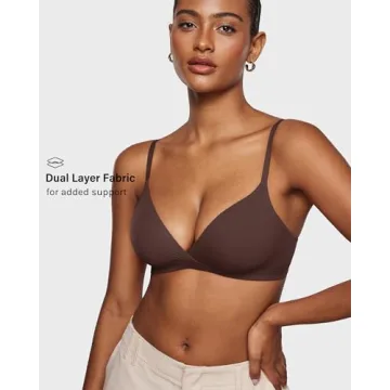 INLYRIC Women's Wireless Comfort Bralette Unlined Smoothing