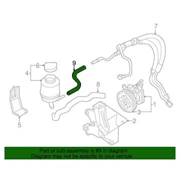 Quality Subaru Power Steering Hose for Smooth Steering
