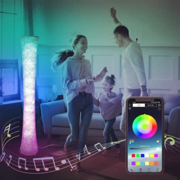 Anzid 61.5" RGB Mood Lamp with Remote Control for Home