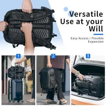 ULANZI BP09 Camera Backpack 22L for Sony Nikon DSLR