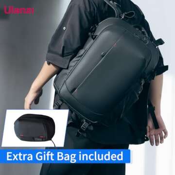 ULANZI BP09 Camera Backpack 22L for Sony Nikon DSLR