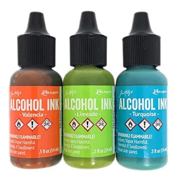 Vibrant Ranger TH SpringBreak Alcohol Ink Set for Crafting
