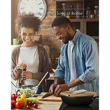 BIELMEIER 12.5" Carbon Steel Wok for All Stoves