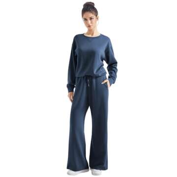 SUUKSESS Women Modal 2 Piece Lounge Set for Fall