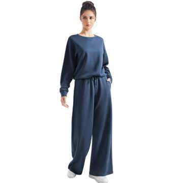 SUUKSESS Women Modal 2 Piece Lounge Set for Fall