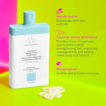 Drunk Elephant Cocomino Marula Cream Conditioner Hydrating Hair Care