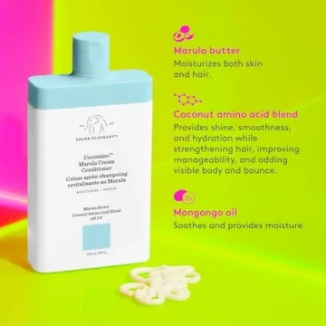Drunk Elephant Cocomino Marula Cream Conditioner Hydrating Hair Care
