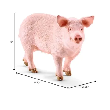 Schleich Farm World 7-Piece Animal Figurine Set for Kids