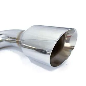 Rev9(CB-400A) FlowMAXX Axle-Back Exhaust Kit, Stainless Steel 2-1/2" Pipe, Free Flow, compatible with Hyundai Elantra GT L4 1.6L 2018+UP