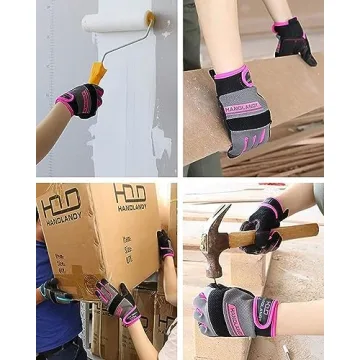 Stylish HANDLANDY Women's Work Gloves for Multi-Use