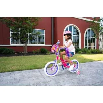 Dynacraft Barbie 16" Children's Bike – Fun and Stylish Design, Sturdy and Durable, Perfect for Kids Learning to Ride, Easy to Assemble, Ideal for Young Riders