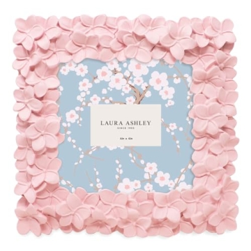 Laura Ashley Pink Flower Picture Frame for Home Décor