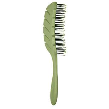 Cortex International Cortex Hair Brush For Women And Men | Wheat Straw Brushes Made With 100% Bio-Based Materials For Wet And Dry Hair | Recyclable & Reusable Eco-Friendly Tree Style Hair Brushes