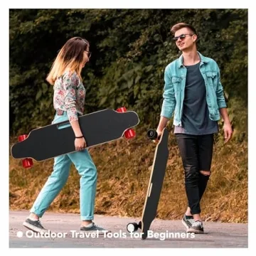 350W Electric Skateboard with Remote for Adults & Youth