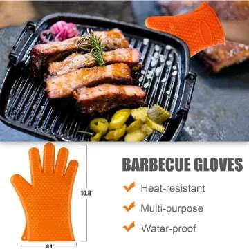 BBQ Tools Set with Glove & Corkscrew – 26pcs