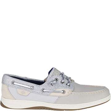 Sperry Top-Sider Rosefish Sparkle Boat Shoe Women Grey