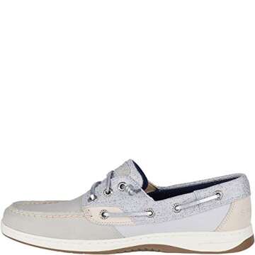 Sperry Top-Sider Rosefish Sparkle Boat Shoe Women Grey