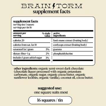 Alice Mushrooms Nightcap + Brainstorm Duo | Functional Mushroom Chocolates | Brainstorm Energy Bites for Focus, Clarity & Cognitive Function | Nightcap Supports Deep Sleep, Calm Mind, Stress Relief