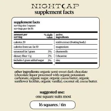 Alice Mushrooms Nightcap + Brainstorm Duo | Functional Mushroom Chocolates | Brainstorm Energy Bites for Focus, Clarity & Cognitive Function | Nightcap Supports Deep Sleep, Calm Mind, Stress Relief