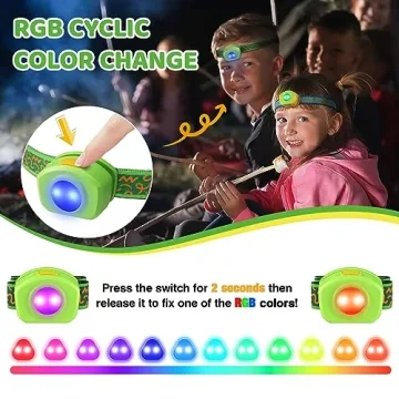 EverBrite Kids Headlamp - 3 Modes & Adjustable Fit for Fun Adventures