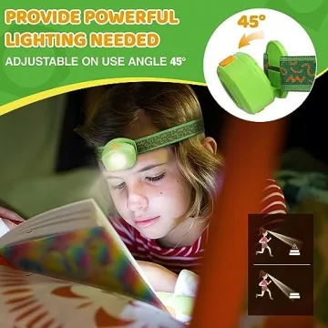 EverBrite Kids Headlamp - 3 Modes & Adjustable Fit for Fun Adventures