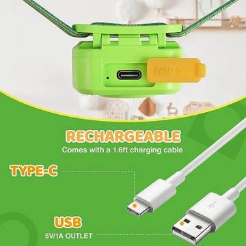 EverBrite Kids Headlamp - 3 Modes & Adjustable Fit for Fun Adventures