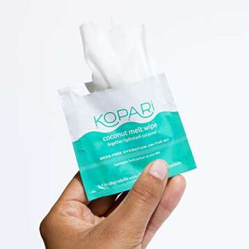 Kopari Coconut Melt Wipes 20 Biodegradable Wipes