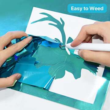 Holographic Opal Vinyl Roll for All Crafting Needs