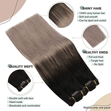 Ugeat 22" Ombre Clip in Extensions for Stunning Looks