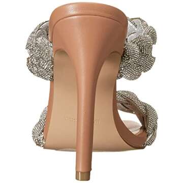 Steve Madden womens Kenley Heeled Sandal, Rhinestone, 8 US