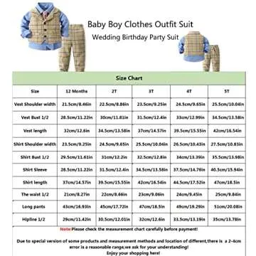 Baby Boy Gentleman Suit Set with Shirt Pants Outfits Casual Suit Khaki