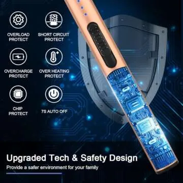 SUPRUS Rechargeable Electric Lighter - Windproof & Safe