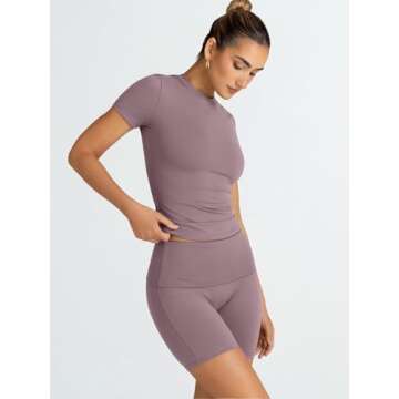 Trendy Queen 2 Piece Women’s Workout Set for Summer