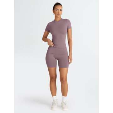 Trendy Queen 2 Piece Women’s Workout Set for Summer