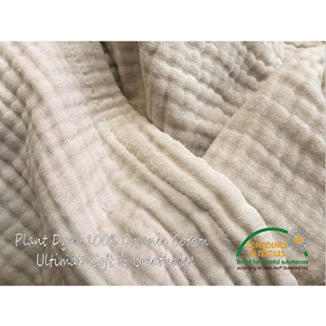 KyraHome Organic Cotton Throw Blanket 90"x90"