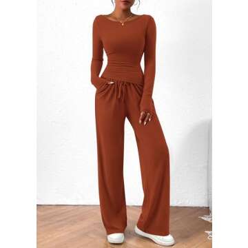 Stylish PRETTYGARDEN Lounge Set for Chic Women