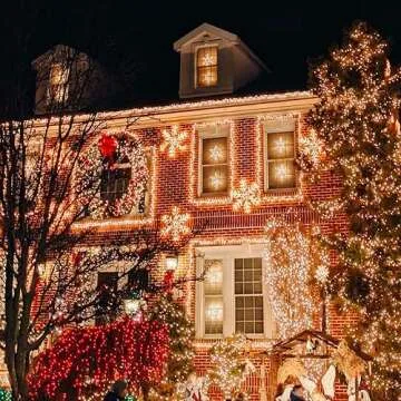 TW SHINE Christmas Lights - 1000 LED Remote String Lights