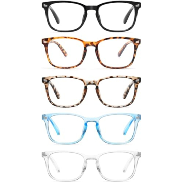 CCVOO Reading Glasses for Women/Men, Eyeglasses, Blue Light Readers for Women/Men, Computer Eye Glas...