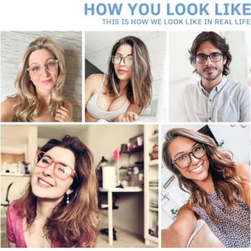 CCVOO Stylish Reading Glasses for Eye Protection