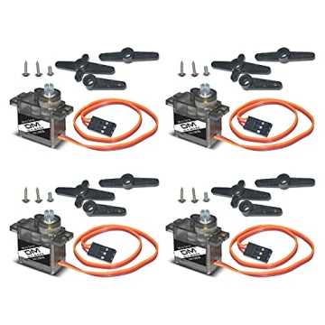 diymore 4pcs DM90S Metal Gear Micro Servo for RC Models